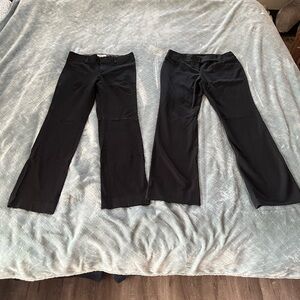 Black dress pants bundle‎ women size 6
